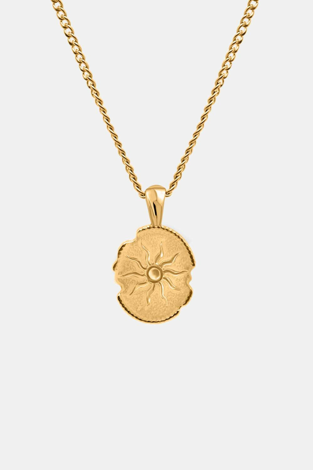 EXCITÀRE Eclipse Necklace in gold, front view product photo