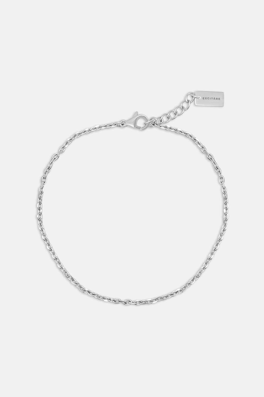 EXCITÀRE Nova Bracelet in silver, front view product photo