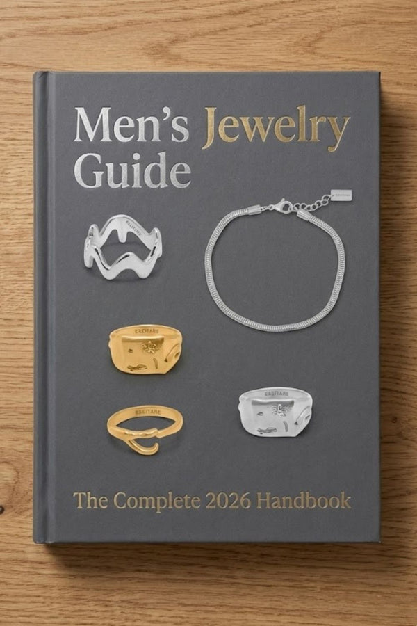 Men’s Jewelry Guide: The Complete 2026 Handbook (Materials, Sizing, Care & Buying Tips)