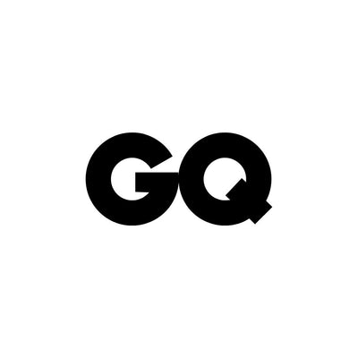 GQ logo in black on a white background