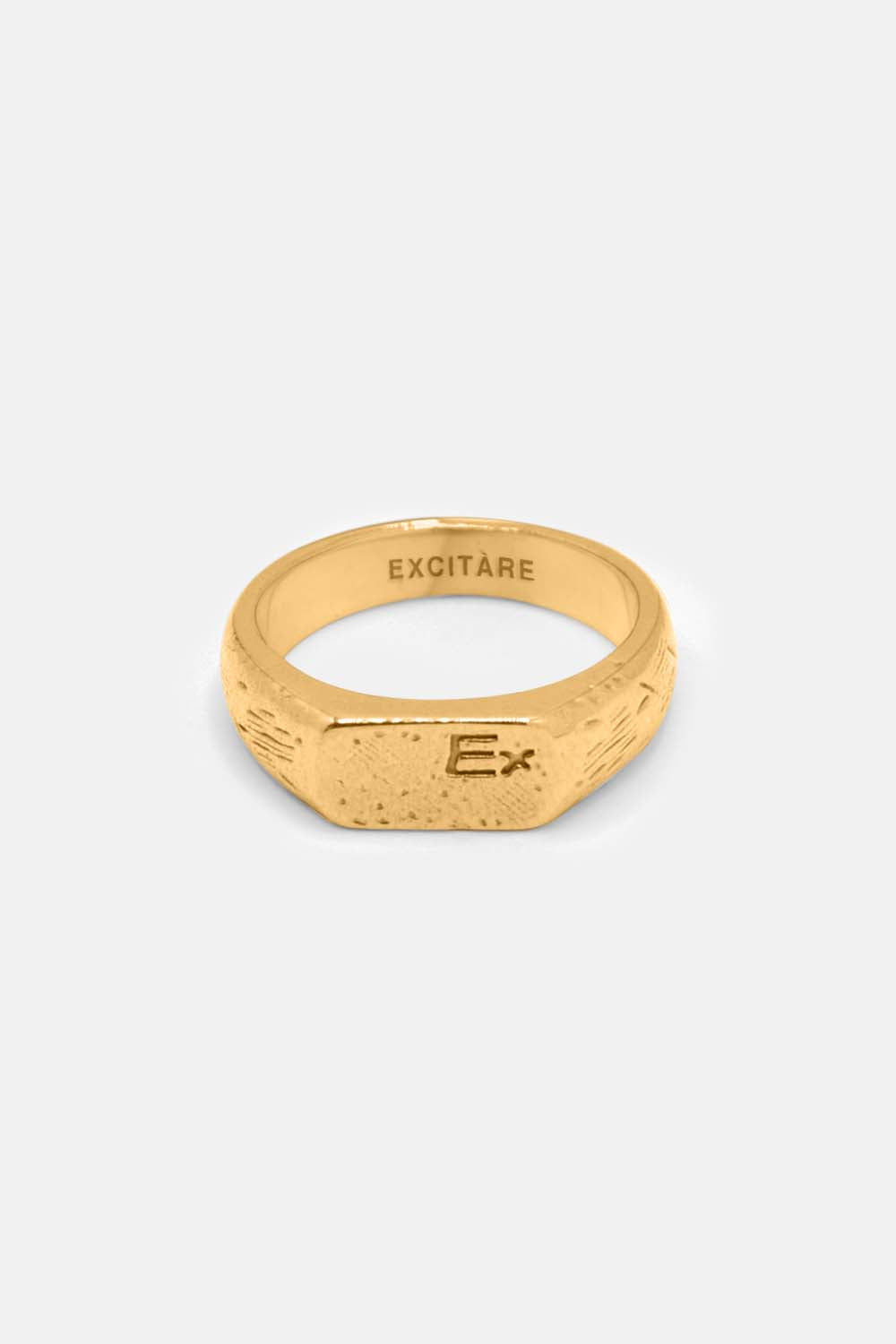 EXCITÀRE Excitàre Ring in gold, front view product photo