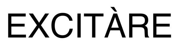 EXCITÀRE logo representing the minimalist identity of the jewelry brand