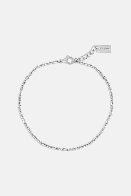 EXCITÀRE Nova Bracelet in silver, front view product photo
