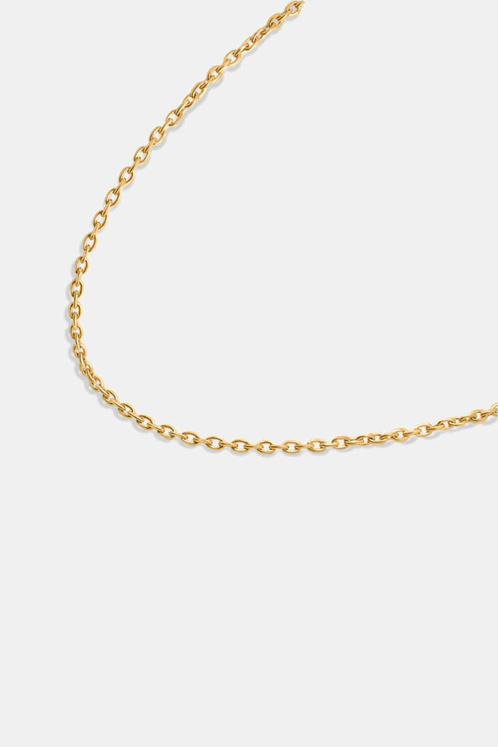 EXCITÀRE Nova Chain in gold, side view showcasing chain links